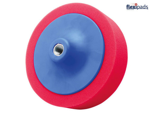 Flexipads World Class - Red Polishing Foam 150mm x 50mm 5/8 UNC