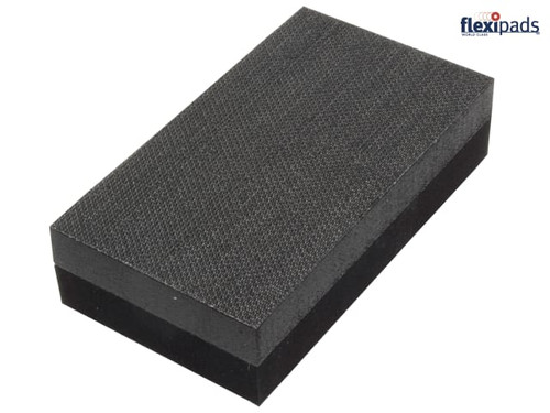 Flexipads World Class - Hand Sanding Block Double Sided Medium/Hard 70 x 125mm