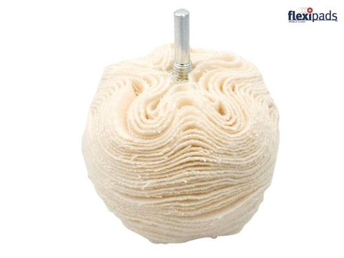 Flexipads World Class - Scruff Ball 75mm / 3in Cotton Gloss Finish