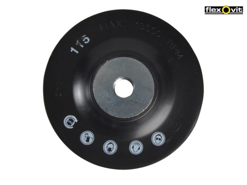 Flexovit - Backing Pad For Fibre & Semi Flexible Discs 125 x 22mm