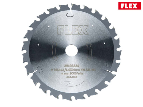 Flex Power Tools - Circular Saw Blade with Alternating Teeth 165 x 20mm x 48T