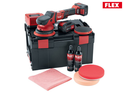 Flex Power Tools - Cordless Random Orbital Polisher 150mm 18V 2 x 5.0Ah Li-ion