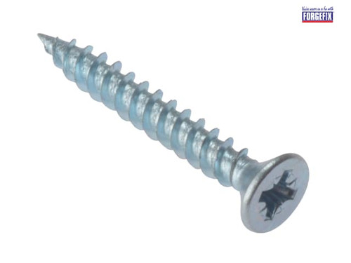 ForgeFix - General Purpose Pozi Screw CSK TT ZP 1in x 6 Box 200