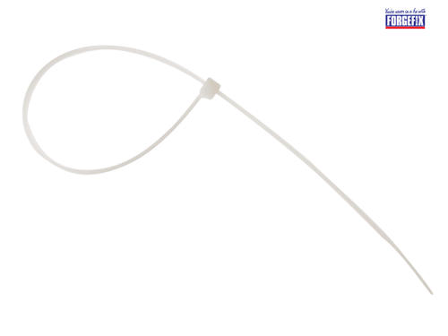 ForgeFix - Cable Tie Natural/Clear 7.6 x 380mm (Bag 100)