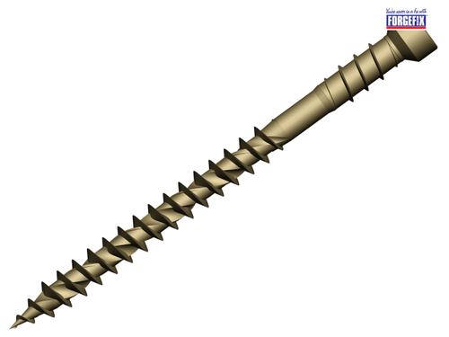 ForgeFix - ForgeFast Decking Screws Reduced Head Tan 4.5x60 TORX® T15 Tub 500