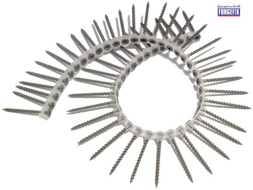 ForgeFix - Drywall Collated Screw Phillips Bugle Head SCT 3.9 x 38mm Box 1000