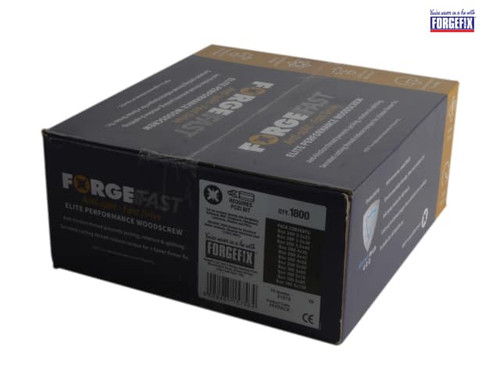 ForgeFix - ForgeFast Pozi® Compatible Wood Screw Forge Pack 1800 Piece