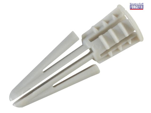 ForgeFix - Nylon Plasterboard Plugs 4mm Forge Pack 10