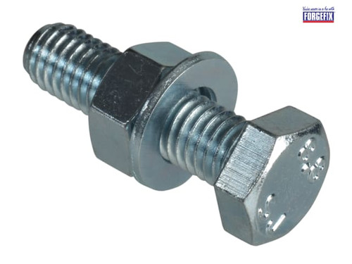 ForgeFix - High Tensile Set Screw ZP M8 x 30mm Forge Pack 6