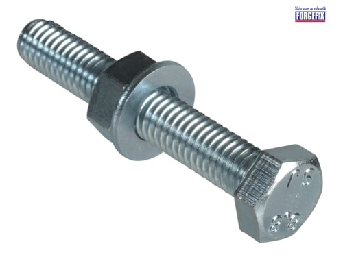 ForgeFix - High Tensile Set Screw ZP M8 x 50mm Forge Pack 4