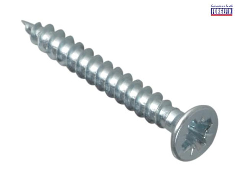 ForgeFix - Multi-Purpose Pozi Screw CSK ST ZP 3.5 x 30mm Forge Pack 35
