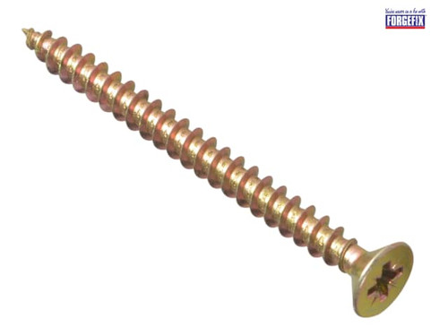 ForgeFix - Multi-Purpose Pozi Screw CSK ST ZYP 5.0 x 60mm Forge Pack 10