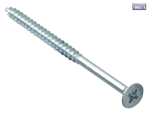ForgeFix - Multi-Purpose Pozi Screw CSK ST ZP 5.0 x 80mm Forge Pack 8
