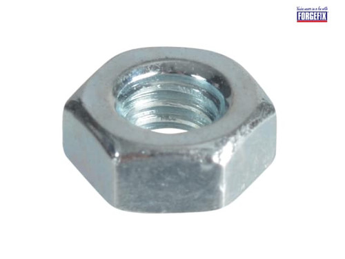 ForgeFix - Hexagonal Nuts & Washers ZP M4 Forge Pack 50