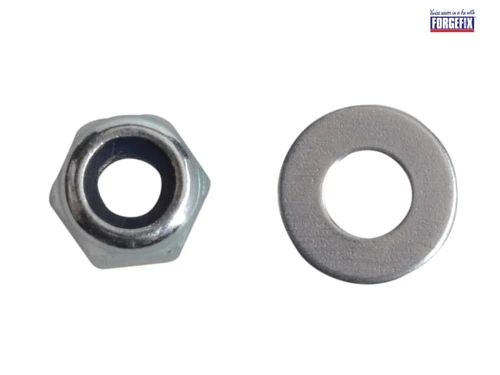 ForgeFix - Nyloc Nuts & Washers Zinc Plated M3 Forge Pack 60