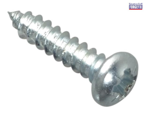 ForgeFix - Self-Tapping Screw Pozi Pan Head ZP 1/2in x 4 Forge Pack 60