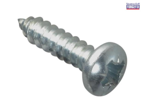 ForgeFix - Self-Tapping Screw Pozi Pan Head ZP 5/8in x 8 Forge Pack 35