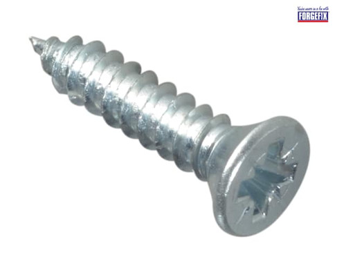 ForgeFix - Self-Tapping Screw Pozi CSK ZP 3/4in x 8 Forge Pack 30