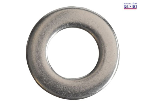 ForgeFix - Flat Washers DIN125 A2 Stainless Steel M10 Forge Pack 20