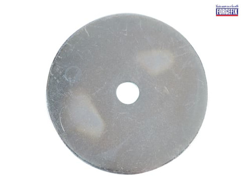 ForgeFix - Flat Mudguard Washers ZP M6 x 50mm Forge Pack 6