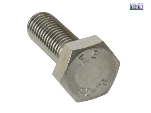 ForgeFix - High Tensile Set Screw ZP M8 x 20mm Bag 10