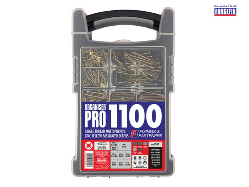ForgeFix - Organiser Pro Multi-Purpose Screws ZYP 1100 Screws
