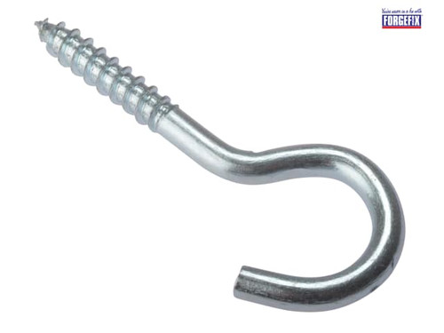 ForgeFix - Screw Hook ZP 80 x 12Ga Bag 10