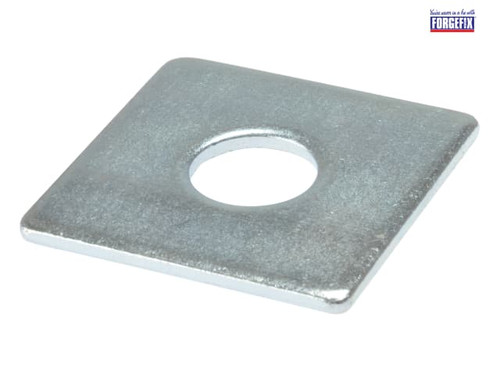 ForgeFix - Square Plate Washer ZP 50 x 50 x 10mm Bag 10
