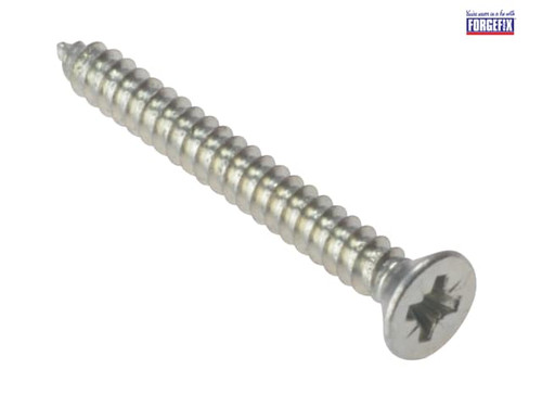 ForgeFix - Self-Tapping Screw Pozi CSK ZP 1in x 8 Box 200