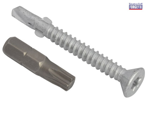 ForgeFix - TechFast Roofing Screw Timber - Steel Light Section 4.8 x 38mm Pack 100