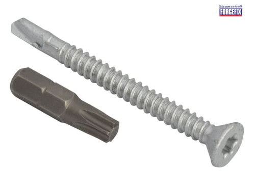 ForgeFix - TechFast Roofing Screw Timber - Steel Light Section 5.5 x 60mm Pack 100