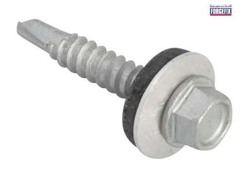 ForgeFix - TechFast Hex Head Roofing Screw Self-Drill Light Section 5.5 x 32mm Pack 100