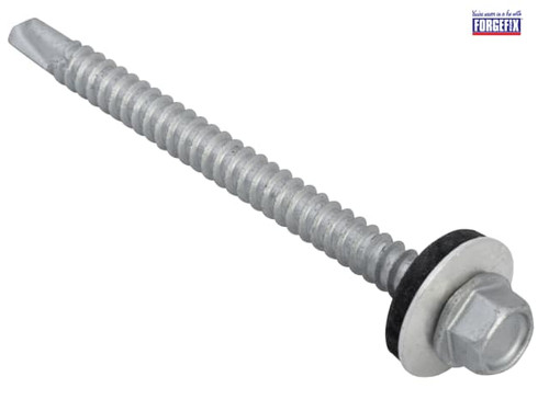 ForgeFix - TechFast Hex Head Roofing Screw Self-Drill Light Section 5.5 x 70mm Pack 50