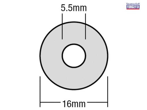 ForgeFix - TechFast Bonded EPDM Washer 5.5 x 16mm Box 100
