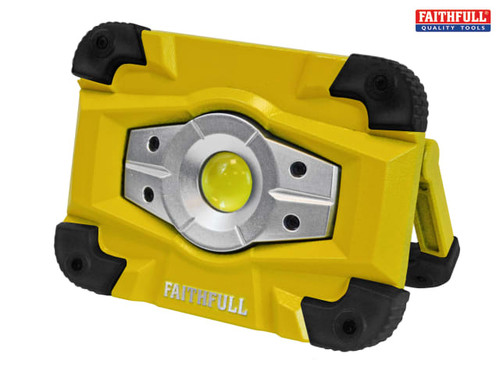 Faithfull Power Plus - Faithfull Rechargeable Worklight with Magnetic Base 10W