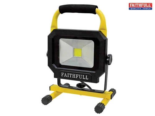 Faithfull Power Plus - COB LED Pod Site Light 20W 1400 Lumens 240V