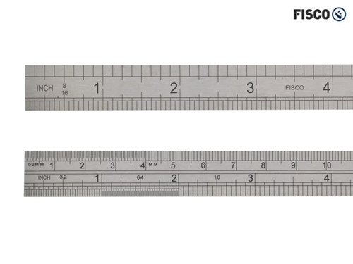Fisco - 706S Stainless Steel Rule 150mm / 6in