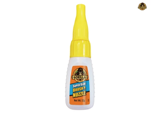 Gorilla Glue - Gorilla Super Glue Brush & Nozzle 12g