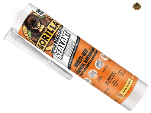 Gorilla Glue - Gorilla Mould Resistant Sealant Clear 295ml