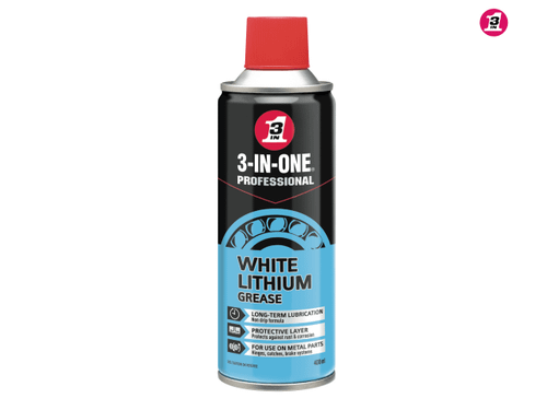 3-IN-ONE - 3-IN-ONE White Lithium Spray Grease 400ml