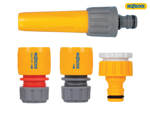 Hozelock - 2352 Hose Nozzle & Threaded Tap Starter Set