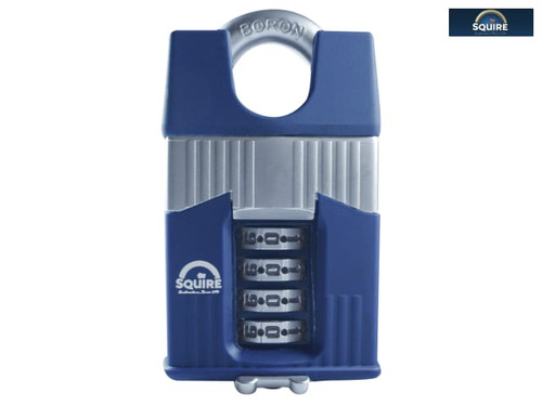 Henry Squire - Warrior High-Security Closed Shackle Combination Padlock 55mm