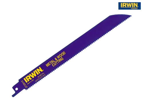 IRWIN - Sabre Saw Blade 610R 150mm Metal & Wood Cutting Pack of 5