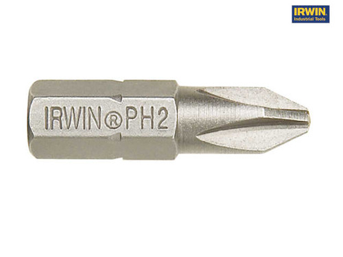 IRWIN - Screwdriver Bits Phillips PH2 50mm Pack of 2