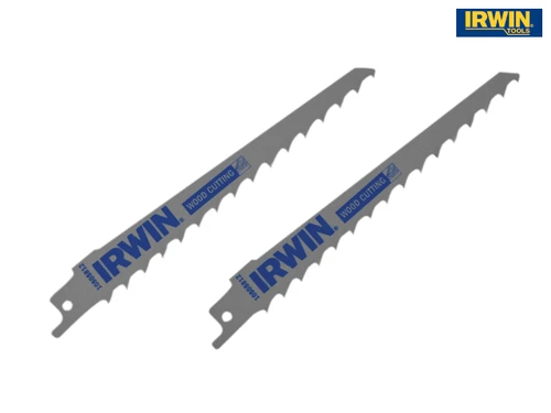 IRWIN - S617K 150mm Sabre Saw Blade Wood & Plastic Pack of 5