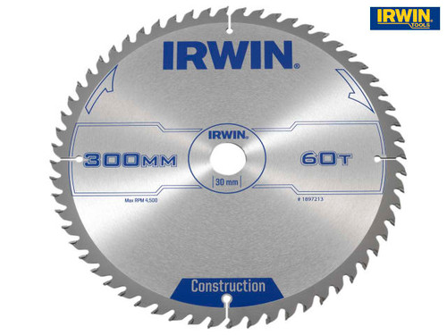 IRWIN - General Purpose Table & Mitre Saw Blade 300 x 30mm x 60T ATB
