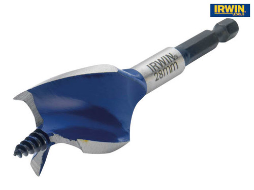 IRWIN - 6X Blue Groove Stubby Wood Bit 28 x 100mm