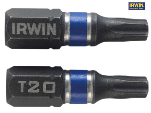 IRWIN - Impact Screwdriver Bits TORX T20 25mm Pack of 20