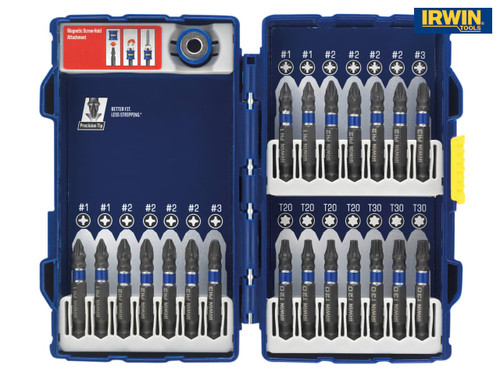 IRWIN - Impact Screwdriver Bit Set of 22
