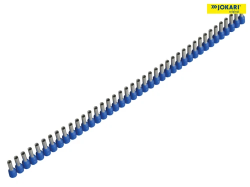 Jokari - Wire End Sleeves 2.5 x 8mm Blue 400 Piece